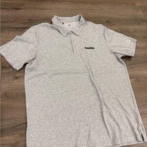 Adidas Light Gray Polo Shirt